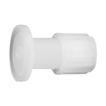 Tri-Clamp connector (Series 3C) with connection for tube (Series 1C)