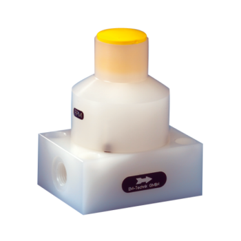 Pressure keeping valve (Series 5D), with female G-thread on both sides, in block form